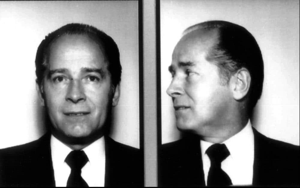 Bulger is seen in a 1994 mugshot.