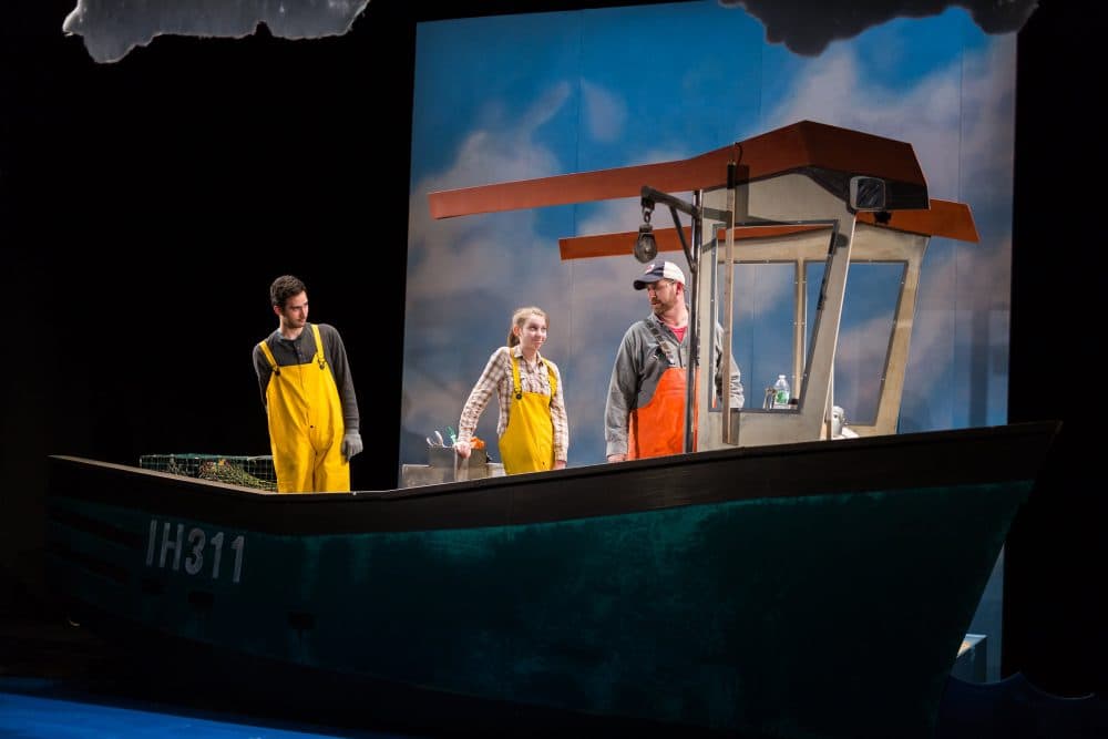 Felix Teich, Bryan T. Donovan and Brigit Smith. (Courtesy Nile Hawver/Stoneham Theatre)