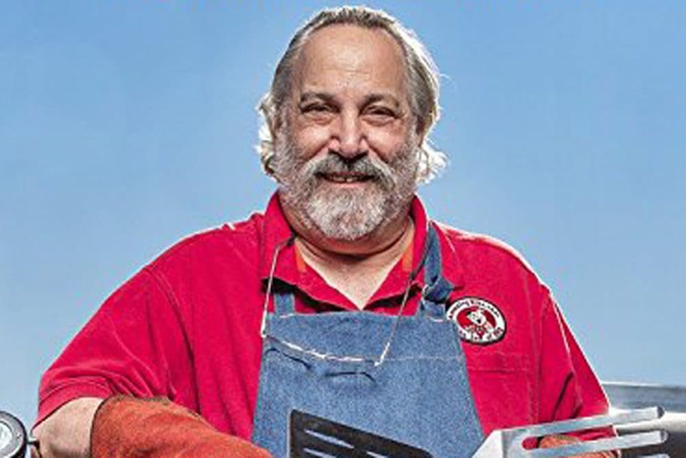 Meathead Goldwyn, on the cover of his new cookbook, &quot;Meathead.&quot; (Courtesy Houghton Mifflin Harcourt)