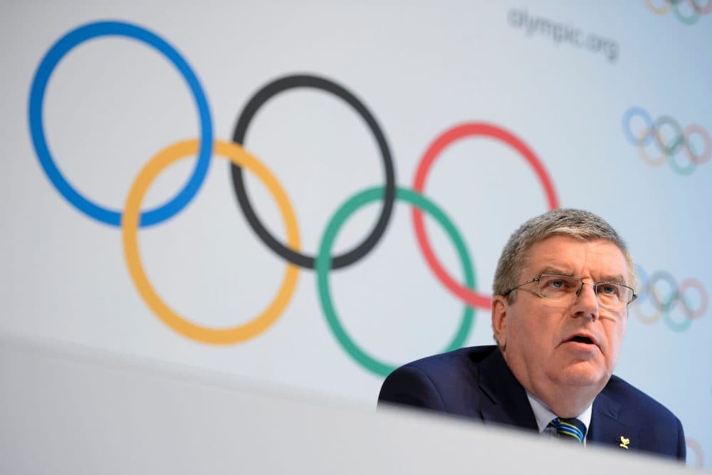 Following the release of a report on Russia's state-sponsored doping program, International Olympic Committee president Thomas Bach said the organization &quot;will not hesitate to take the toughest sanctions available against any individual or organisation implicated.&quot; (Fabrice Coffrini/AFP/Getty Images)