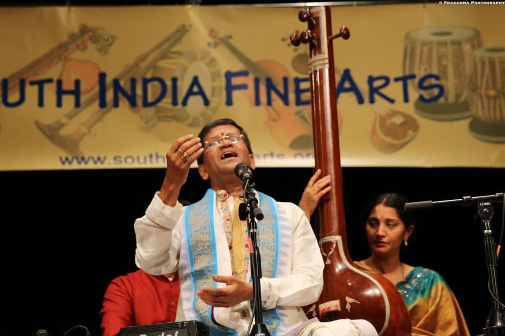 An influx of South Asians to the San Francisco Bay Area has lead to an explosion of Indian arts, especially music and dance. (Rachael Myrow/KQED)