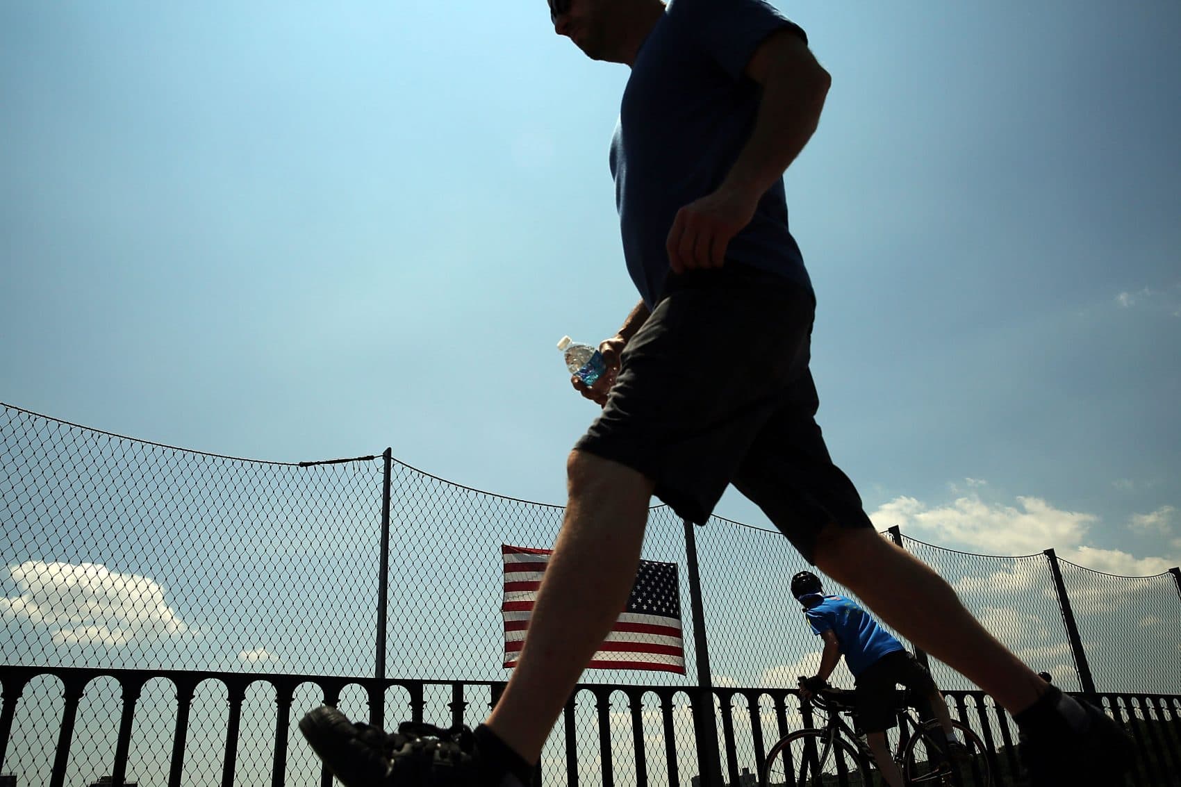 Average heights of Americans have stopped increasing, with men peaking in 1996 and women way back in 1988. (Spencer Platt/Getty Images)