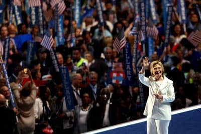 Assessing Hillary Clinton's Big Speech, And Her Moment In History