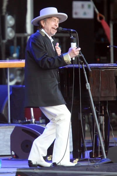 Bob Dylan performing in France in 2012. (David Vincent/AP)
