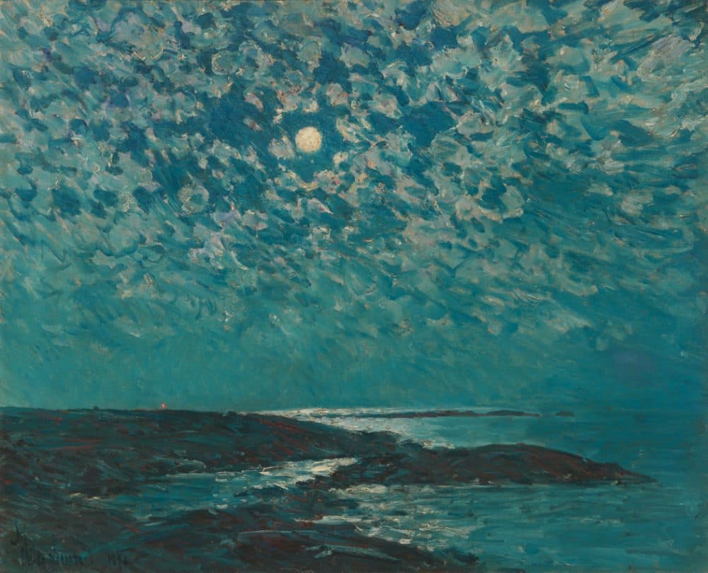 Childe Hassam's painting &quot;Moonlight&quot; completeed in 1892. (Courtesy Alex Jamison)