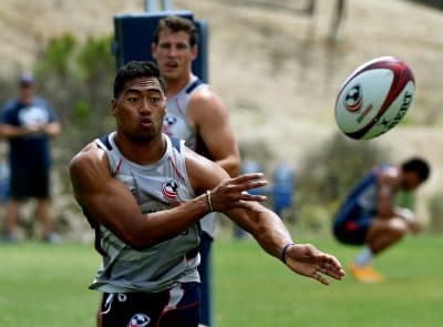 This year's U.S. sevens team will be looking look to defend their forefathers' title in over the next few weeks in Rio. (MARK RALSTON/AFP/Getty Images)