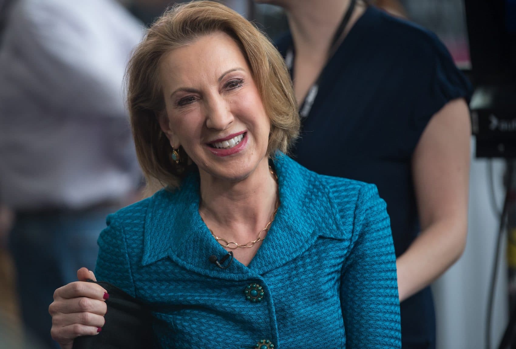 Carly Fiorina, former CEO of Hewlett-Packard, is an example of an extrovert "hired with fanfare" but whose "corporate results didn’t live up to expectations," according to Quartz. (Nicholas Kamm/AFP/Getty Images)