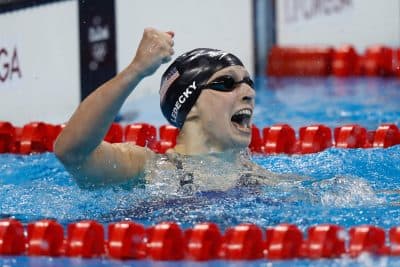 Swimmer Katie Ledecky Breaks Record, Takes Gold In Rio As U.S. Medal Count Grows