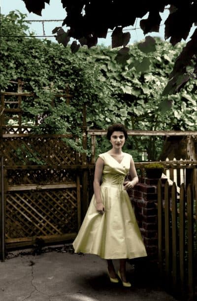 Kitty Genovese photographed in her grandparents’ backyard in 1959. (Courtesy Andrew Giordano/The Witness Film)