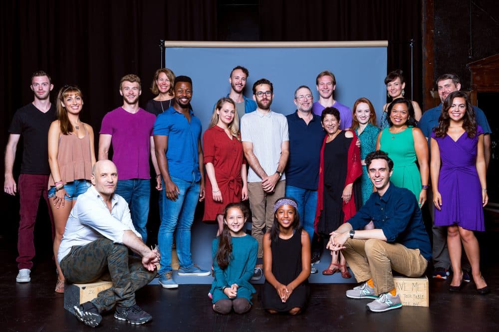 Company of the Huntington Theatre Company's production of &quot;Sunday in the Park with George,&quot; directed by Peter DuBois. (Courtesy of Nile Hawver)