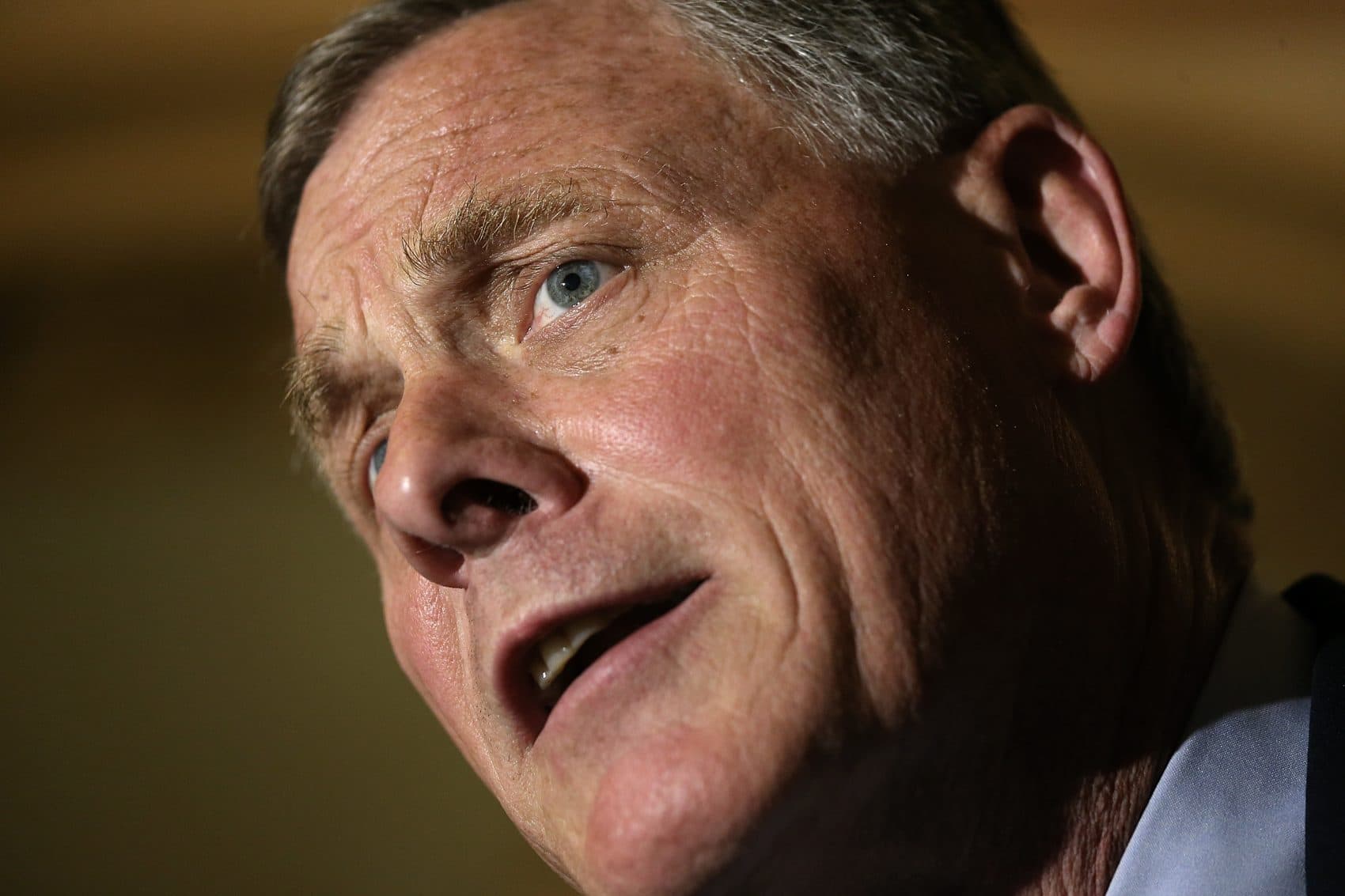 Sen. Richard Burr (R-NC) answers questions at the U.S. Capitol June 2, 2015 in Washington D.C. (Win McNamee/Getty Images)