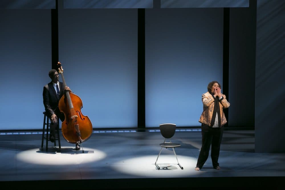 Anna Deavere Smith in &quot;Notes from the Field: Doing Time in Education.&quot; (Courtesy Evgenia Eliseeva/A.R.T.)