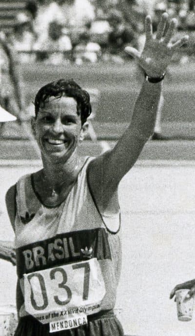 Eleonora Mendonca at the 1985 Olympics. (Courtesy Cambridge Sports Union)
