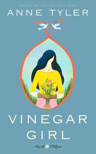 Anne Tyler's &quot;Vinegar Girl&quot; book cover. (Courtesy Hogarth Shakespeare)