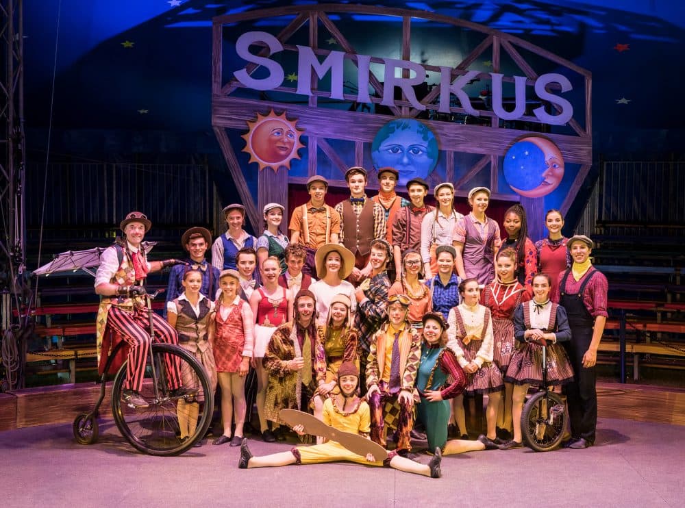 The 2016 Circus Smirkus Troupers, ages 11 to 18. This year, their show is called 'Up, Hup and Away: The Invention of Flight.' (Courtesy Robert Sanson, Circus Smirkus)