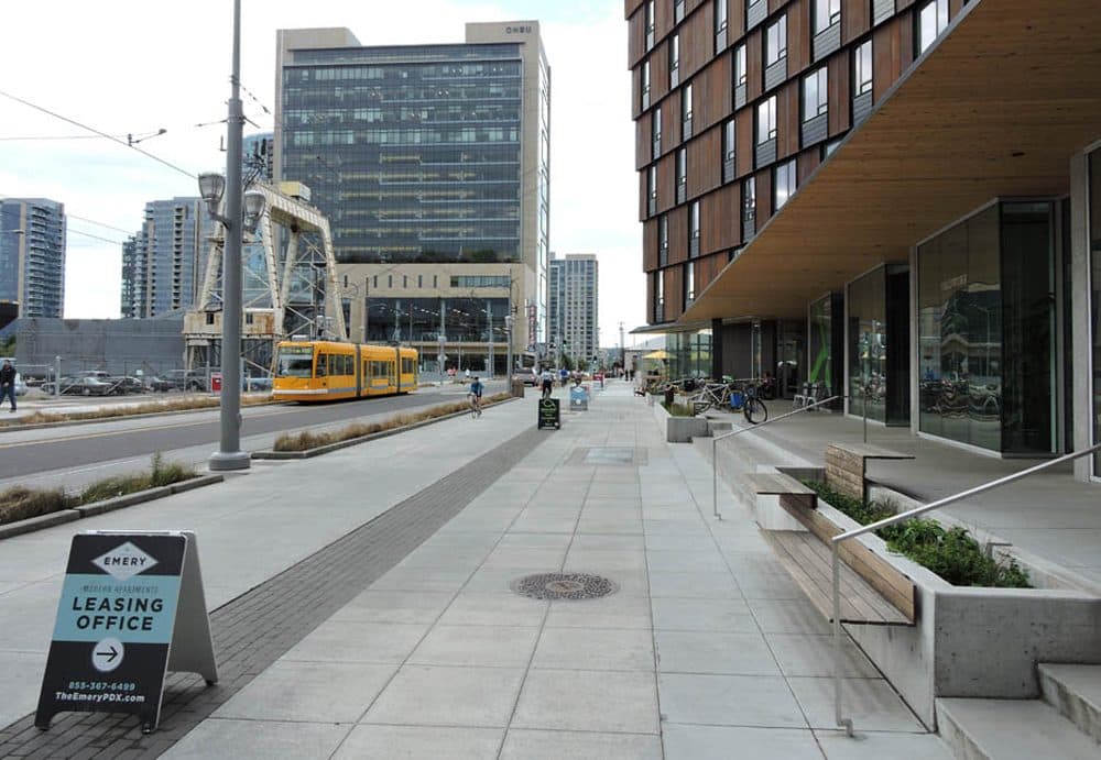 Portland, Oregon's South Waterfront, which used to be an industrial district. (Courtesy)