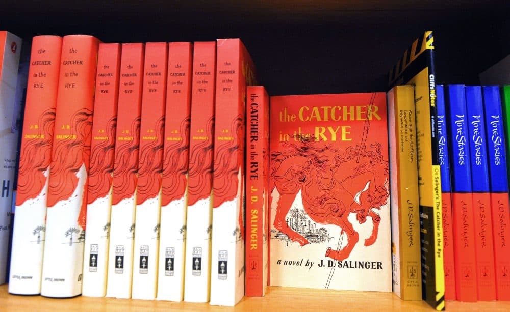 A January 28, 2010 photo shows copies of &quot;The Catcher in the Rye&quot; by author J.D. Salinger at a bookstore in Washington, D.C. (Mandel Ngan/AFP/Getty Images)