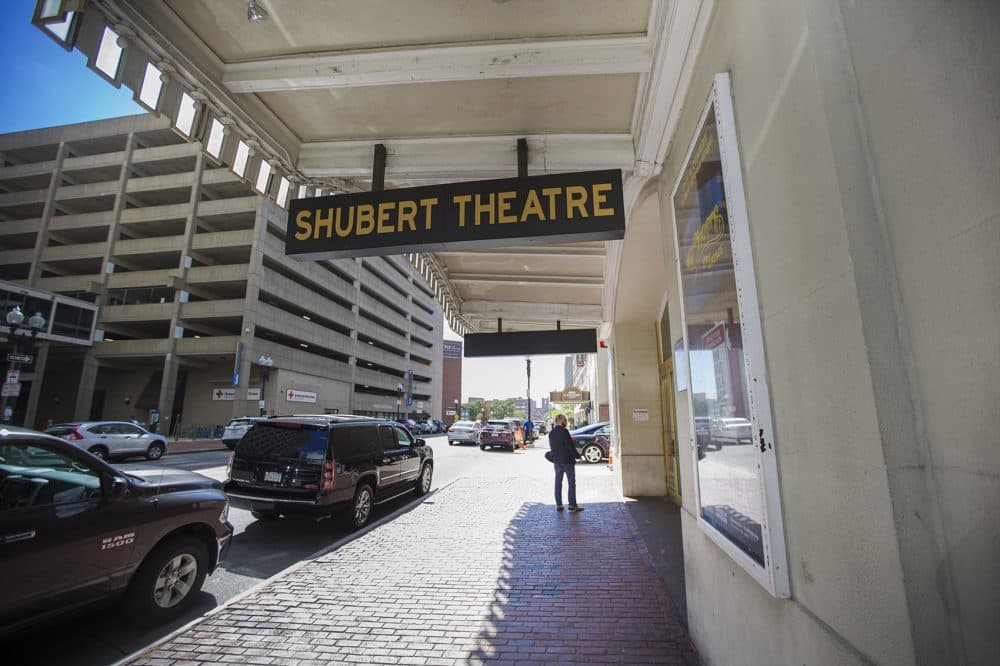 The Shubert Theatre on Tremont Street (Jesse Costa/WBUR)