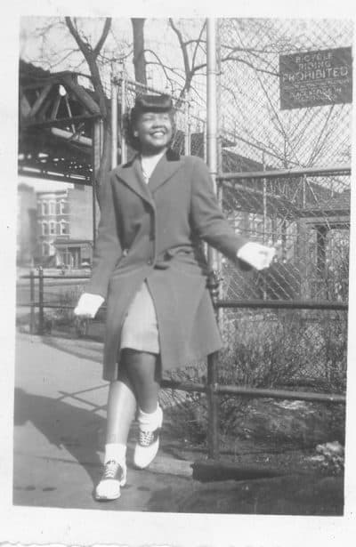 Laura Fitzpatrick in East New York in 1945. Her collection of more than 500 images was donated to the new National Museum of African American History and Culture. (Courtesy Daniel S. Evans)