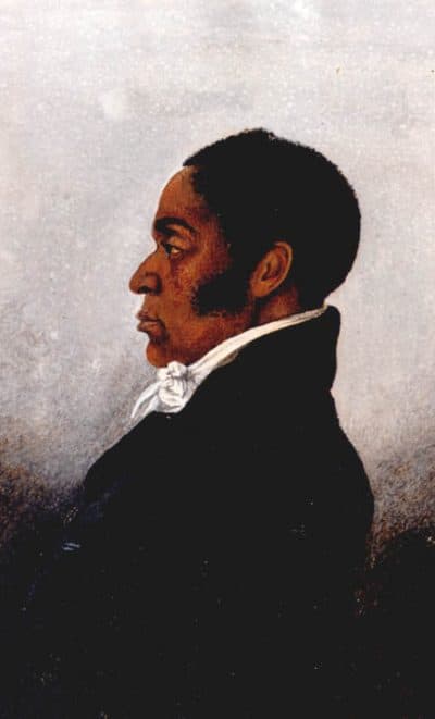 James Forten, in an undated watercolor. (The Historical Society of Pennsylvania)