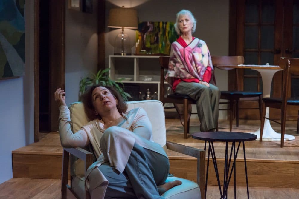 Lee Mikeska Gardner and Sarah deLima in &quot;Marjorie Prime.&quot; (Courtesy A.R. Sinclair Photography/Central Square Theater)