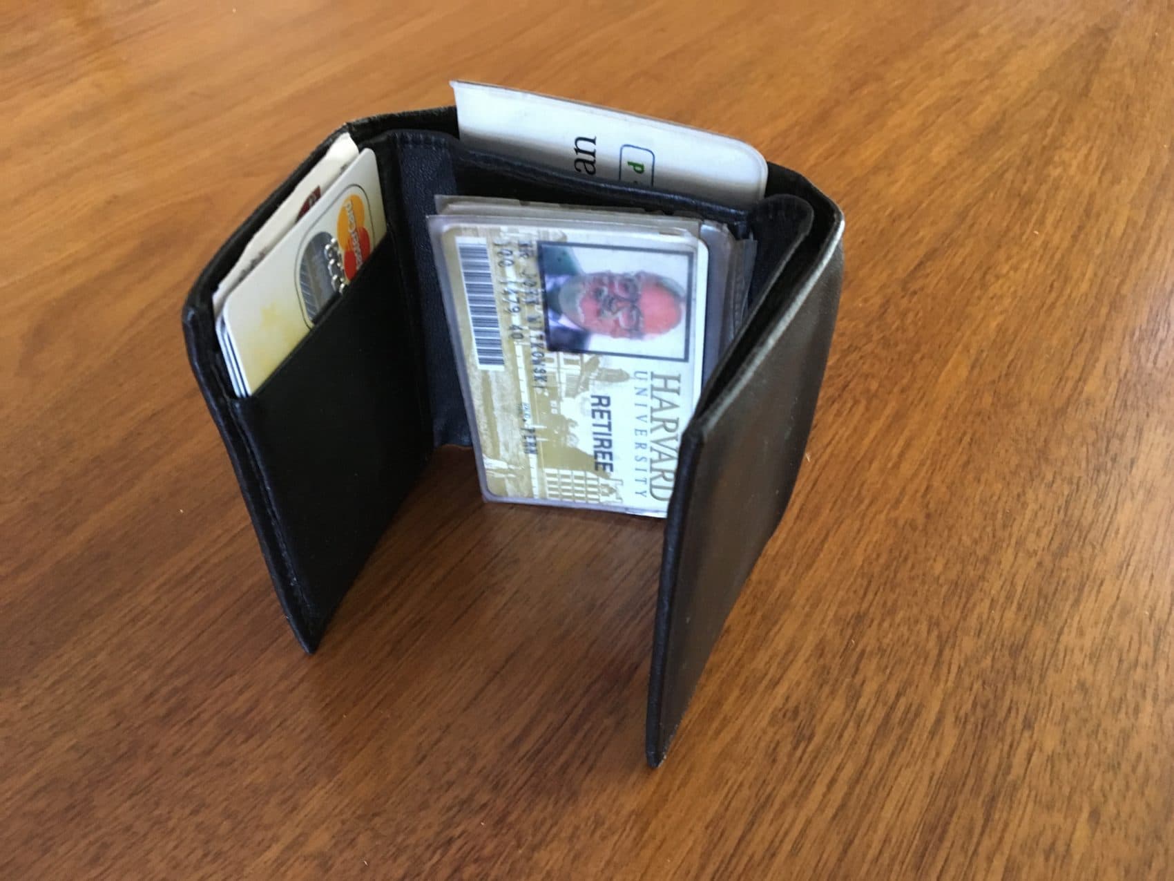 In his late father’s wallet, Dr. Dan Witkowski found a long, long list of medications his father was on. (Courtesy Dan Witkowski)