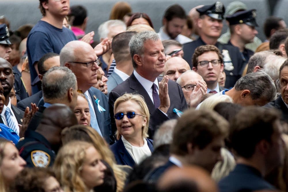 Video: Hillary Clinton Leaves During 9/11 Commemoration Service After ...