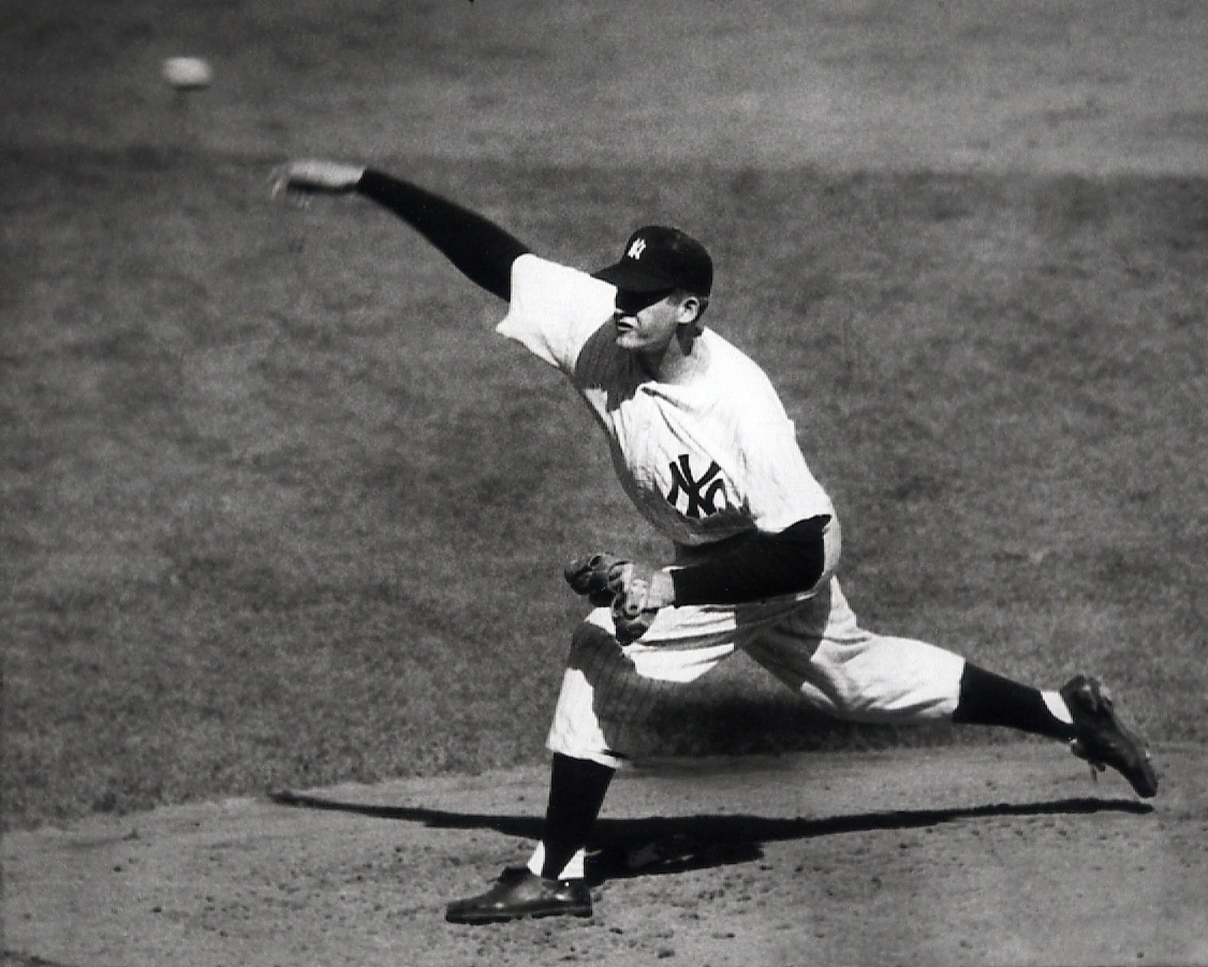 Bill Littlefield wasn't there to see Don Larsen pitch a perfect game in the World Series...but his mom was. (AP Photo/File)