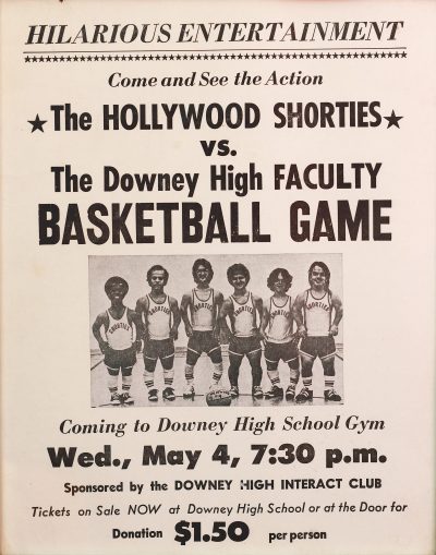 Printed in 1977, this is the very first event promotion poster for a Shorties game. (Courtesy Ryan Steven Green)