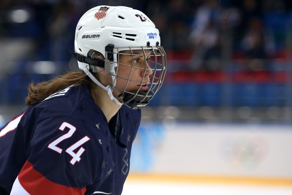 After a concussion almost ended her Olympic dreams, Josephine Pucci decided she would research the brain and pursue a medical degree. (Bruce Bennett/Getty Images)