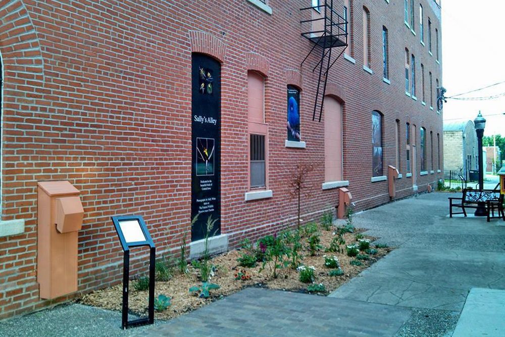 The renovated Sally's Alley in Jefferson, Iowa. (Courtesy Jefferson Matters: Main Street)