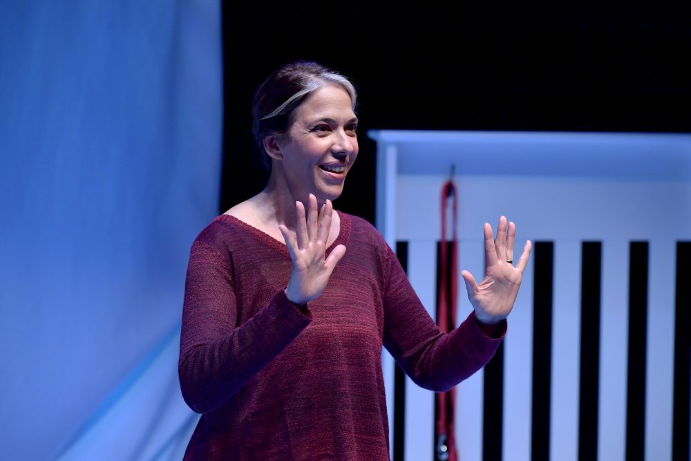 Performer and playwright Melinda Lopez. (Courtesy Paul Marotta/ArtsEmerson)