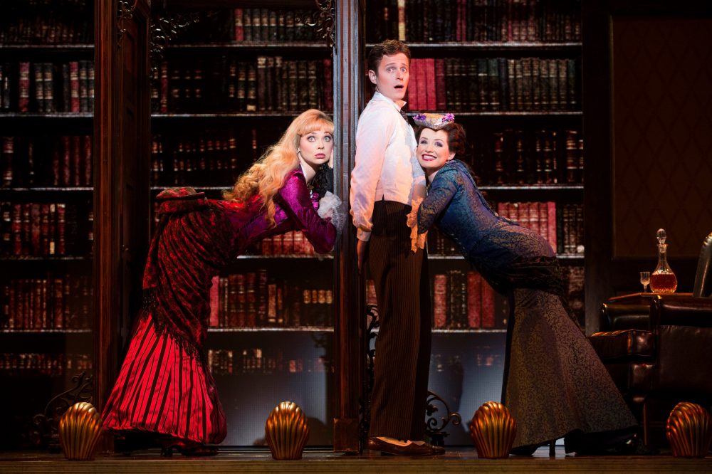Kristen Beth Williams, Kevin Massey and Adrienne Eller. Courtesy Joan Marcus/Citi Performing Arts Center)