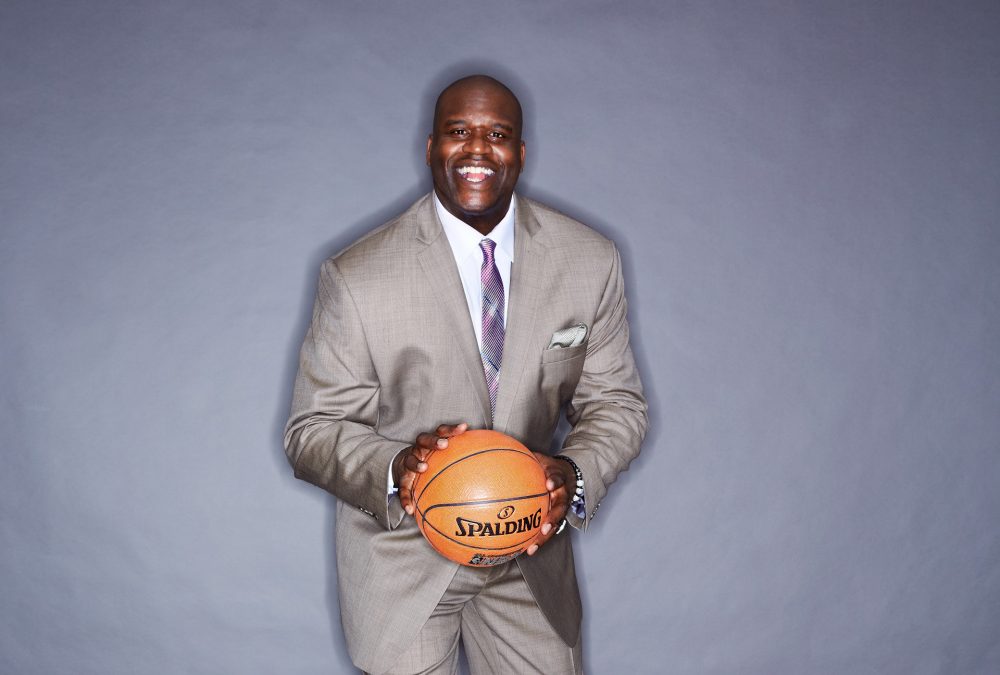 Shaquille O'Neal tells Bill Littlefield about his academic struggles as a kid, his growth at LSU and his current work as a children's book author. (Courtesy Turner Sports)