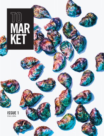 Cover of the inaugural issue of To Market magazine. (Courtesy)