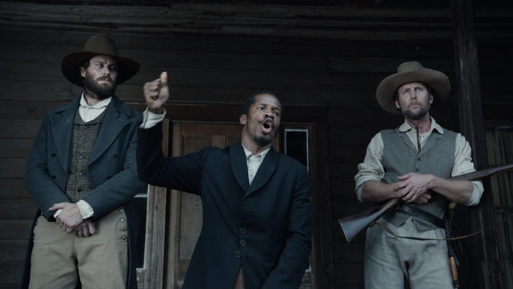 From left to right: Armie Hammer, Nate Parker and Jayson Warner Smith. (Courtesy of Fox Searchlight Pictures)
