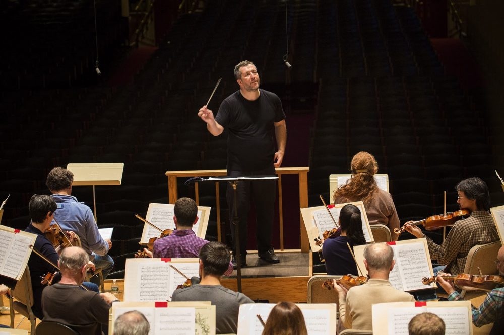 Thomas Adès has been called one of the &quot;finest&quot; and &quot;most original&quot; composers of our time. (Jesse Costa/WBUR)