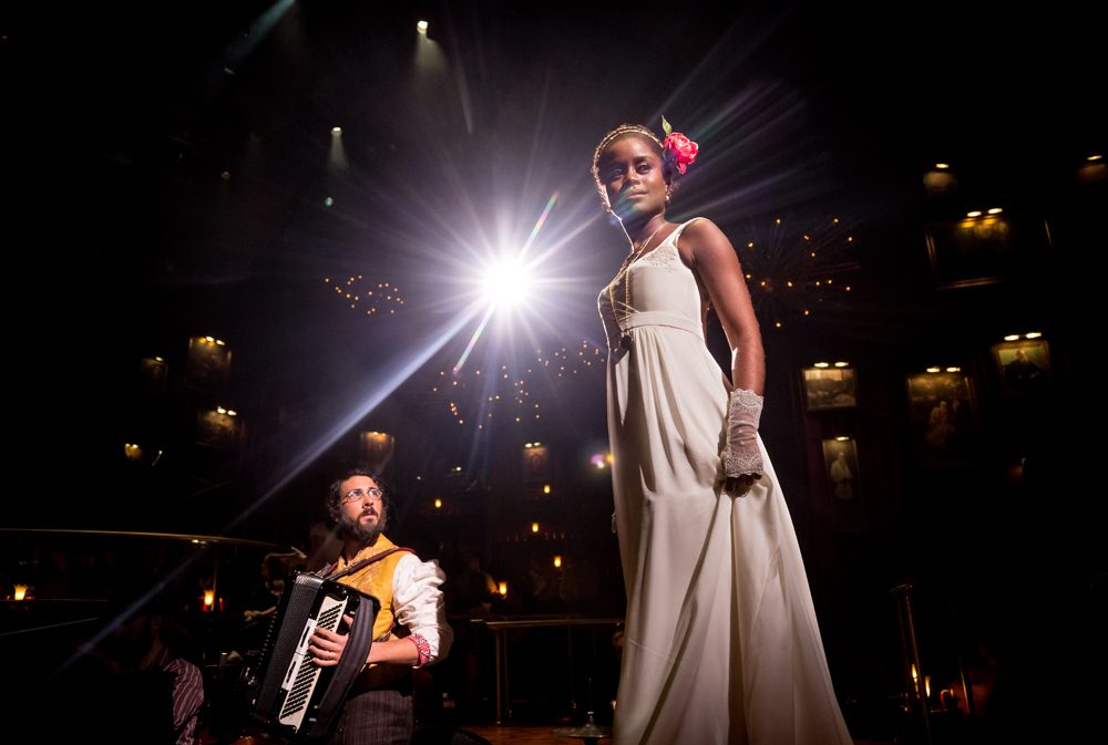 Josh Groban and Denee Benton during a performance of "Natasha and Pierre." (Courtesy Chad Batka)