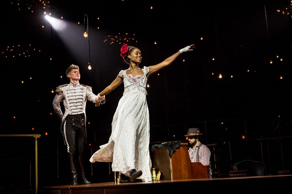 Denee Benton during a performance of "Natasha and Pierre." (Courtesy Chad Batka)