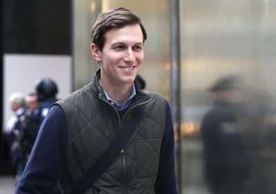 Trump Son-In-Law Kushner Playing Key Role In Transition