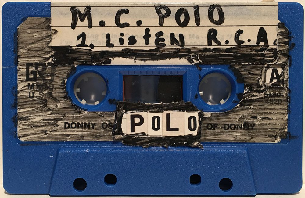 A vintage demo tape from the collection of the Massachusetts Hip-Hop Archive. (Courtesy Massachusetts Hip-Hop Archive)