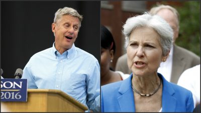 Where Are They Now? Paging Third Party Candidates Gary Johnson And Jill Stein