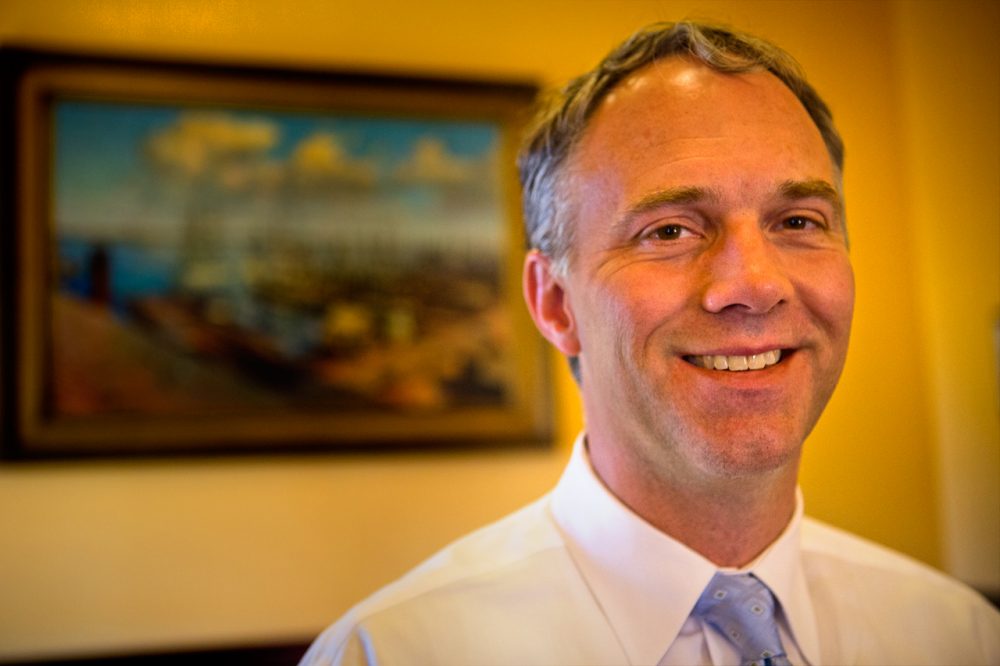 New Bedford Mayor Jon Mitchell (Jesse Costa/WBUR/File)