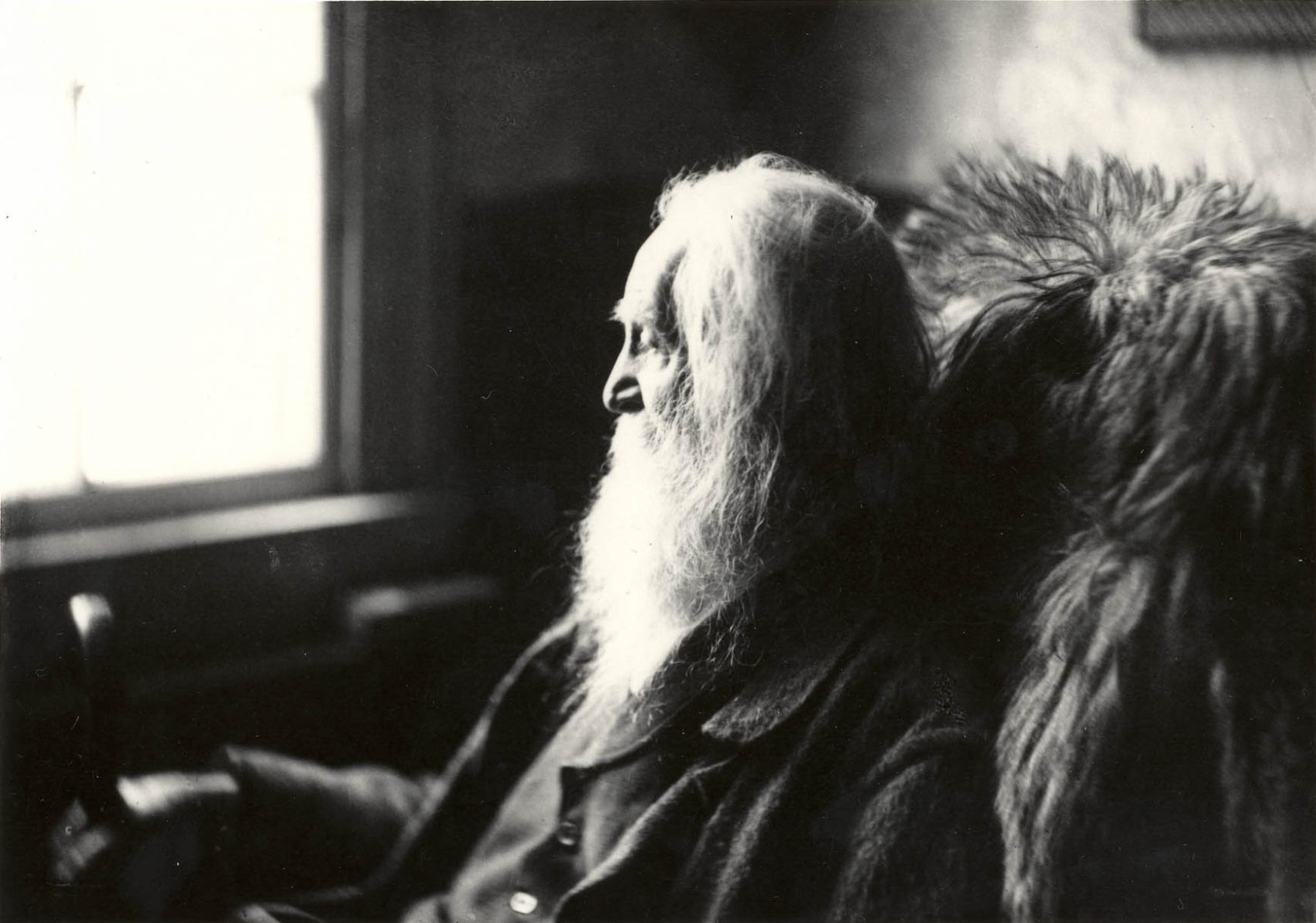 Poet Walt Whitman was watching the election in 1884, and he wrote a poem called “Election Day November 1884." (Samuel Murray via Wikimedia Commons)
