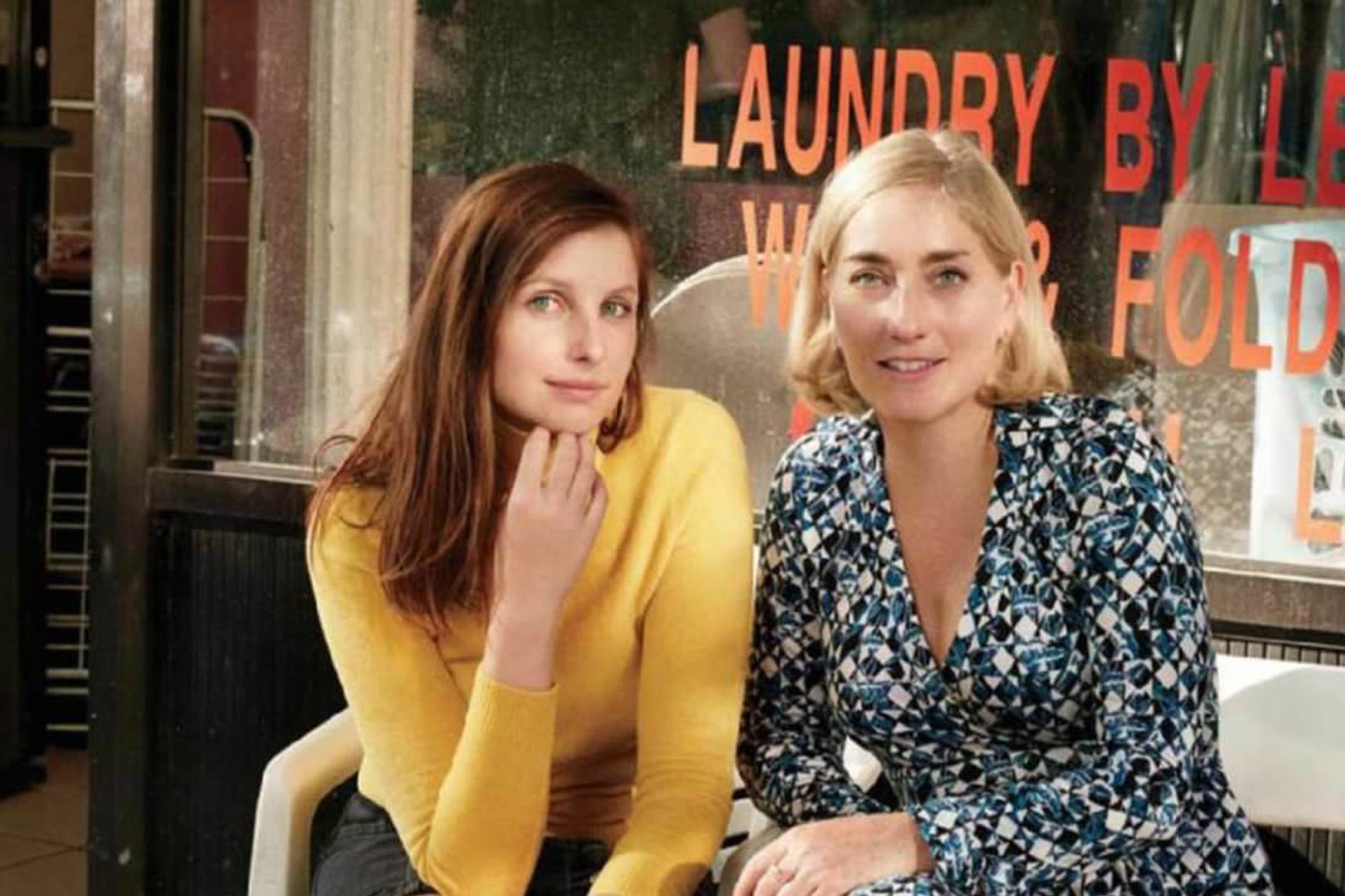 Nadja Leonhard Hooper and Liesl Schillinger are friends across generations. (Courtesy Vogue Magazine)