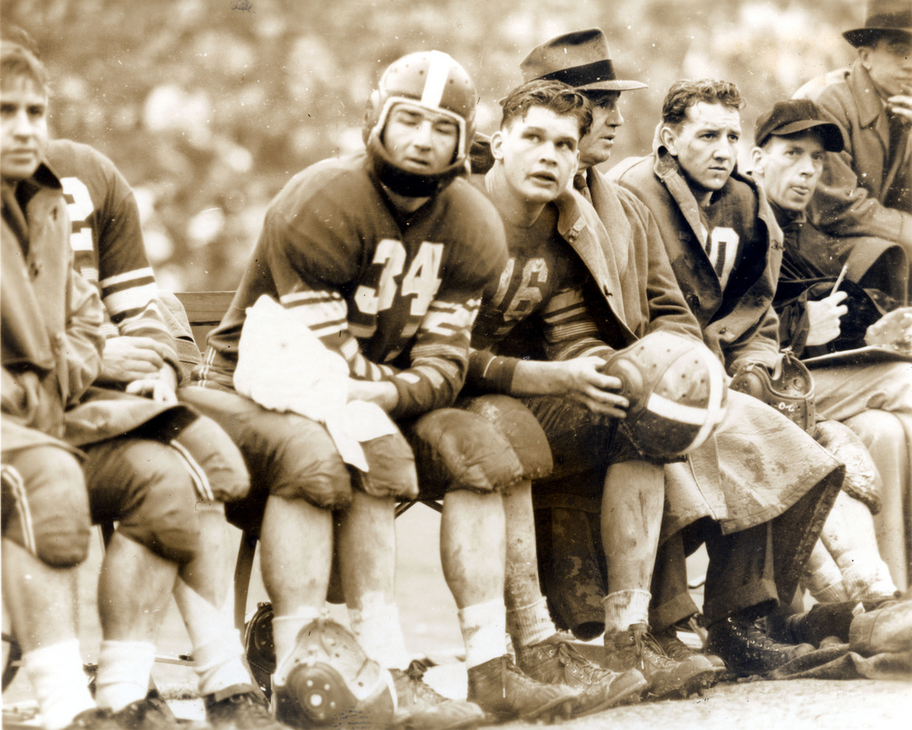 In the wake of the attack on Pearl Harbor, the 1942 Rose Bowl game was moved to North Carolina. (Courtesy Duke University Archives)
