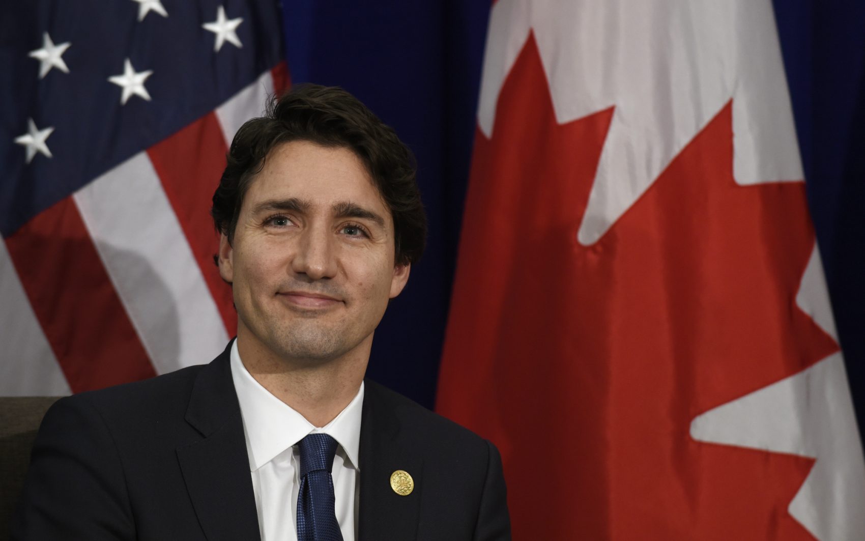 Canada’s Prime Minister Justin Trudeau listens to a reporters question during a bilateral meeting with President Barack Obama at the Asia-Pacific Economic Cooperation summit in Manila, Philippines, Thursday, Nov. 19, 2015. (Susan Walsh/AP)