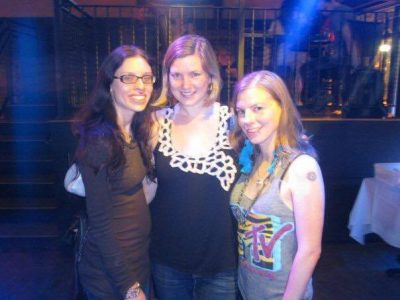 From left to right, a mutual friend Amanda Silvia, Becky Rowlands and Amanda Allen. (Courtesy)
