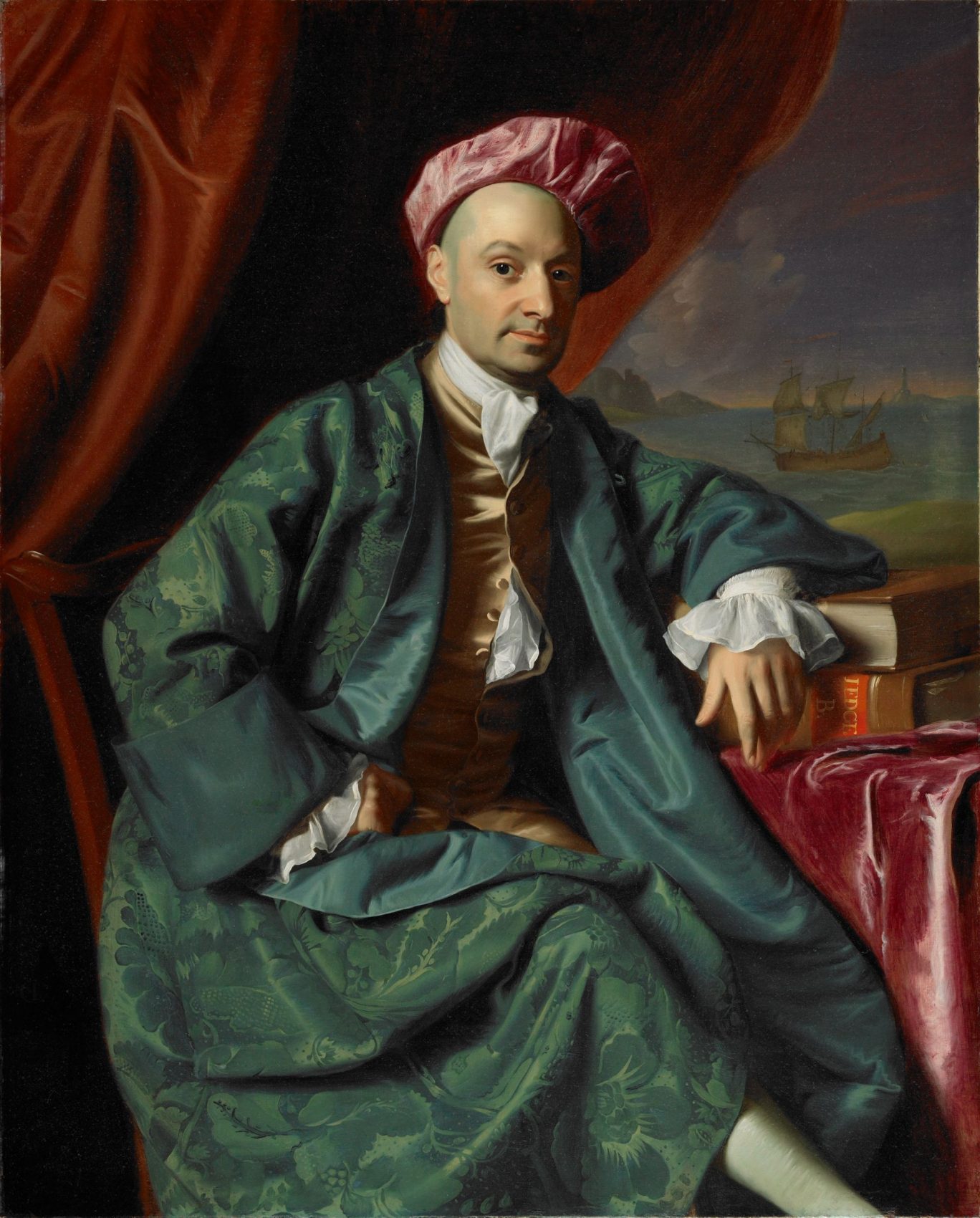John Singleton Copley, Nicholas Boylston (1716-1771). Harvard University Portrait Collection. (Courtesy Harvard Art Museums)