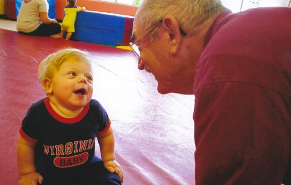 Nate Metheny, left, with his grandfather (Courtesy of Diane Metheny)